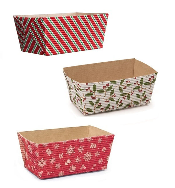 4.5" Loaf Pan Set, Holiday