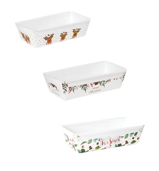 7" Loaf Pan Set, Holiday Set