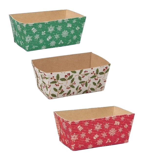 4.5" Loaf Pan Set, Holiday
